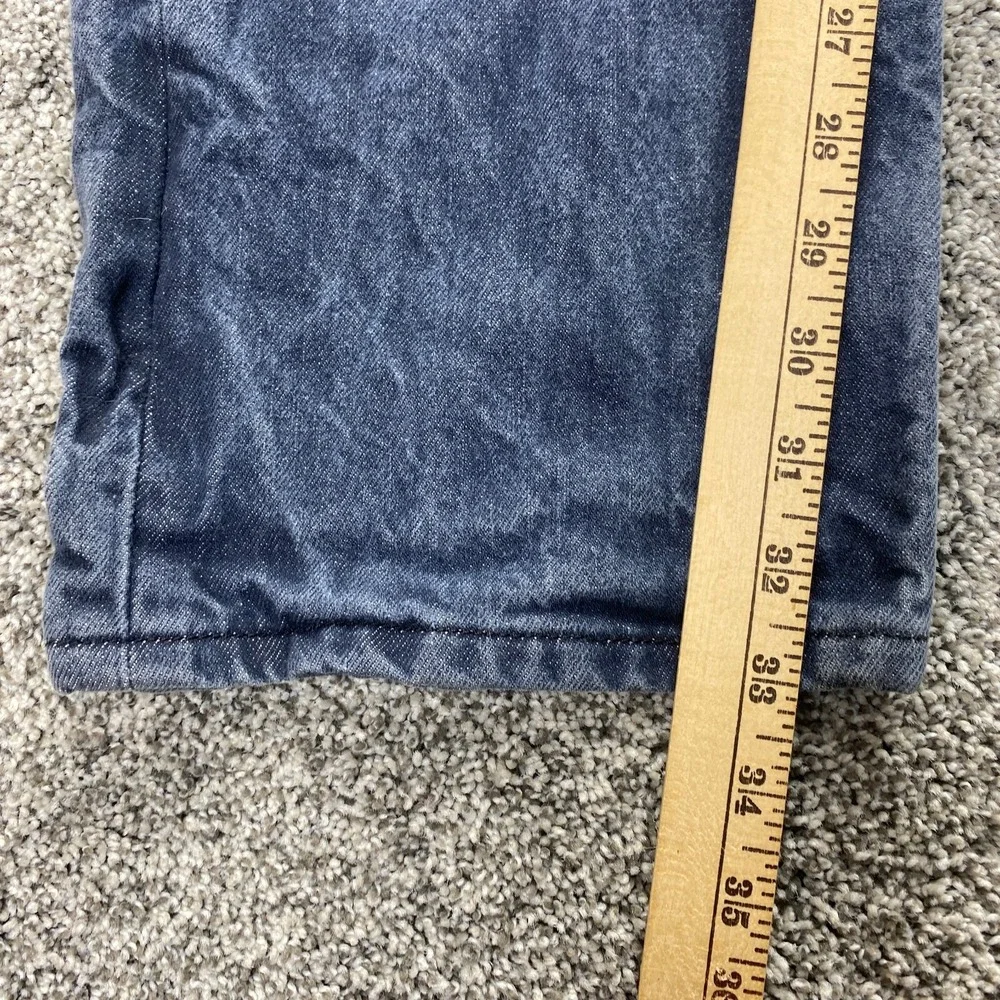 VTG Levis Jeans Mens 36X33 Dark Blue Denim Pants 501 Button Fly Straight 90s Y2K