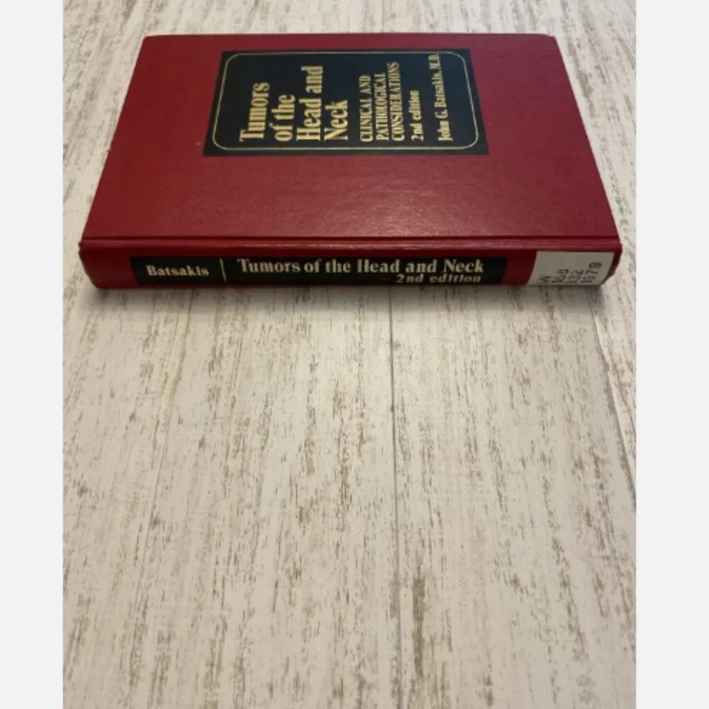 Tumors of the Head and Neck 2nd Ed Hardcover John G Batsakis Clinical Pathology