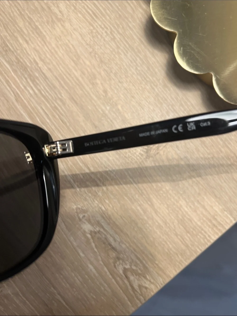 Bottega Veneta black sun forward