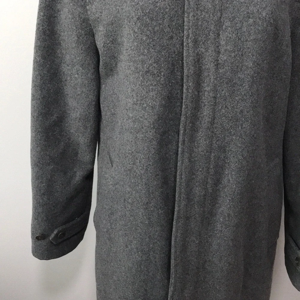 J. Crew Stadium Cloth Wool Gray Coat Medium