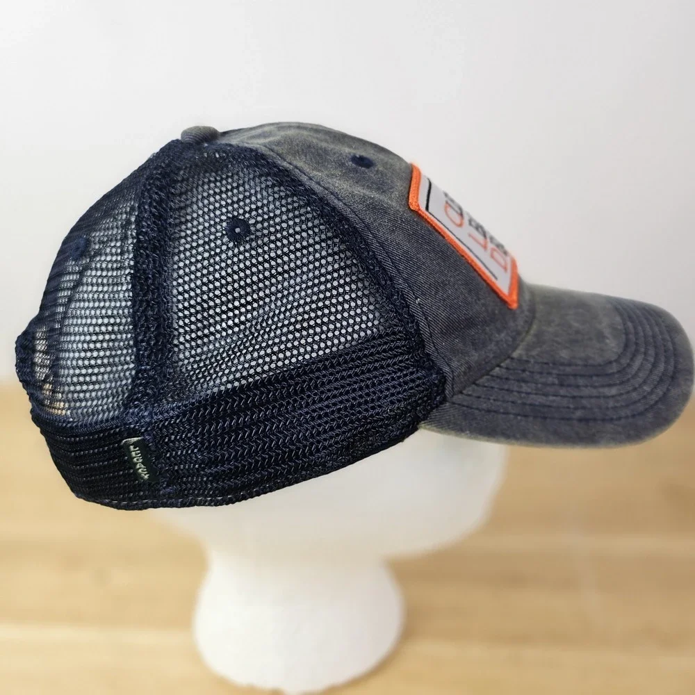 Clemson Legacy Designs Hat Mesh Snapback Adjustable Navy Blue Orange‎