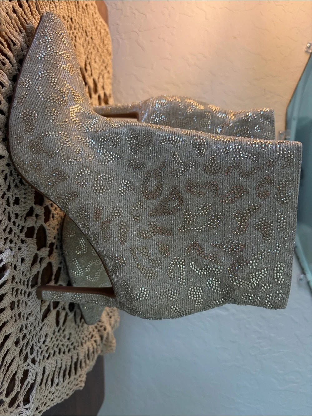 Gianni Bini glitter embellished