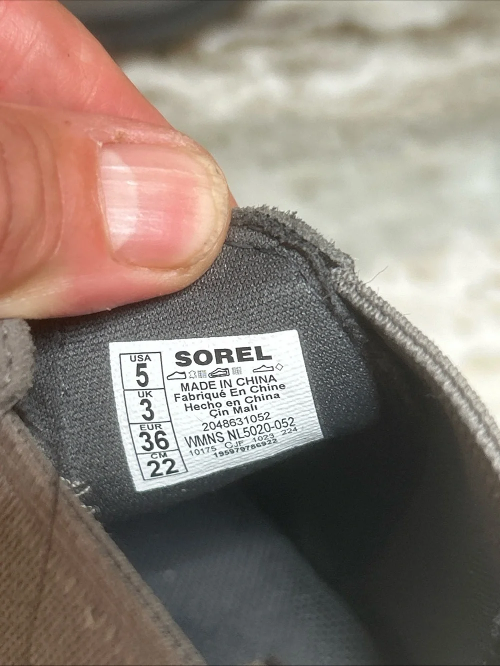 Sorel Evie II Chelsea Women Casual Boots, GREY LEATHER Waterproof Sz 5 New Wedge