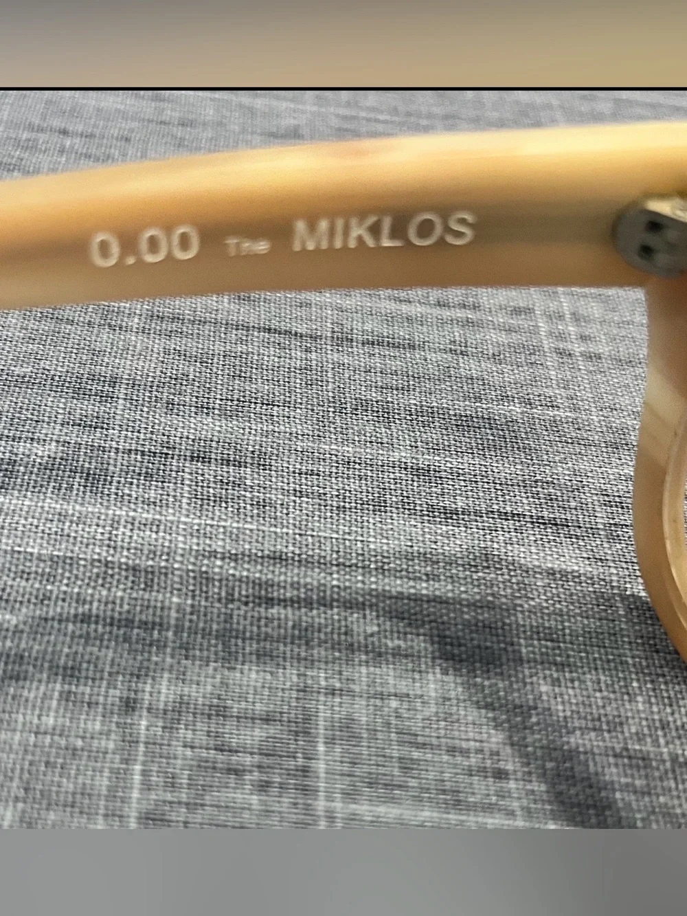 Neutral Beige Cat-Eye Reading Glasses