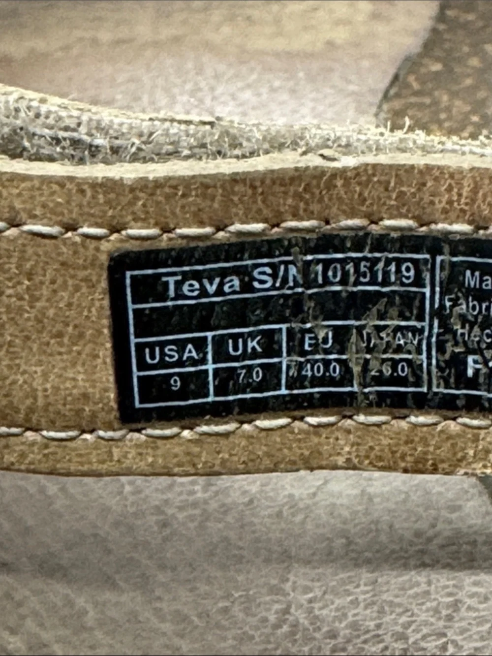Teva wedge sandals