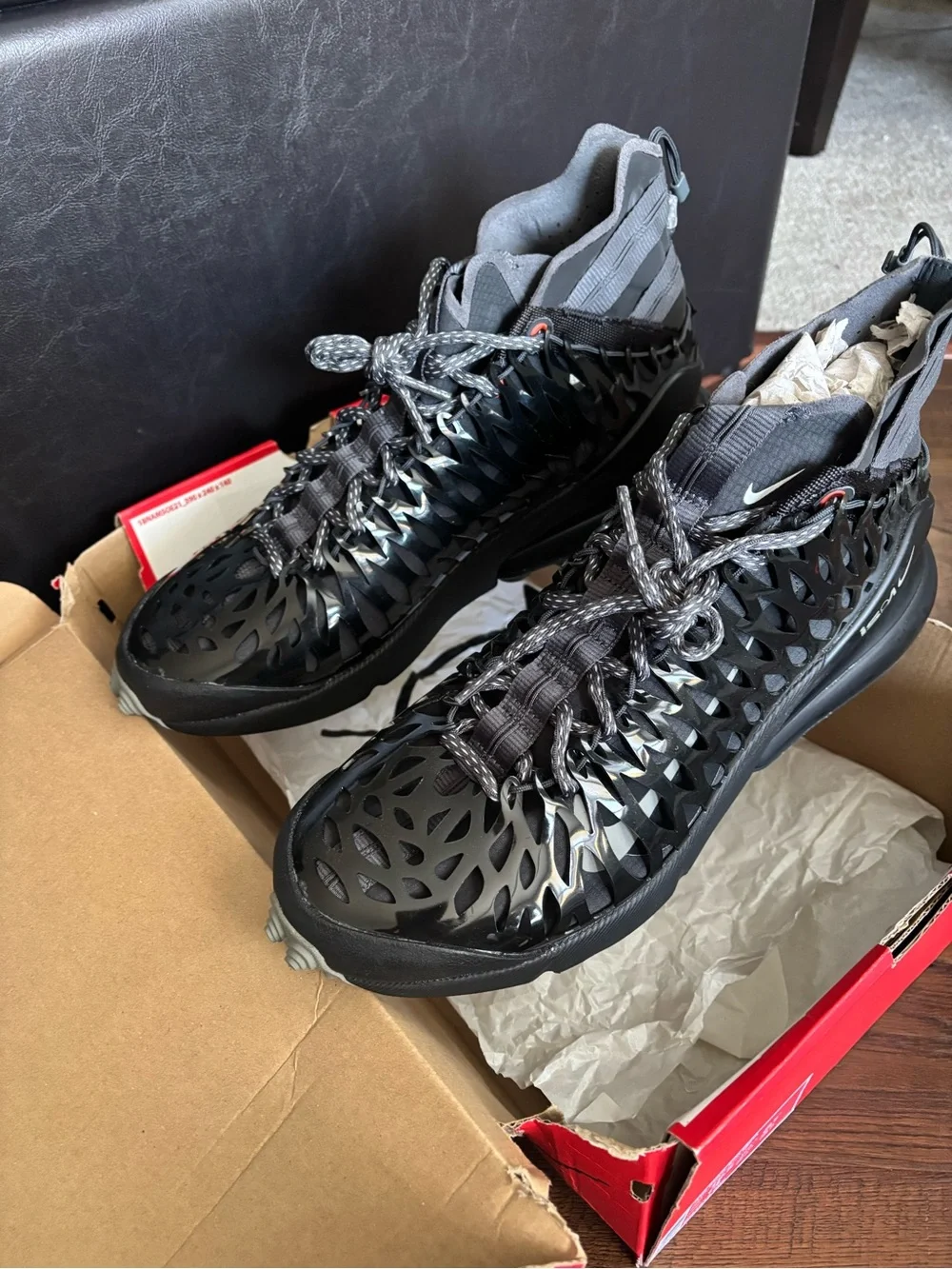 Nike Air Max 270 ISPA Black/Anthracite: Dark Stucco Athletic Shoes