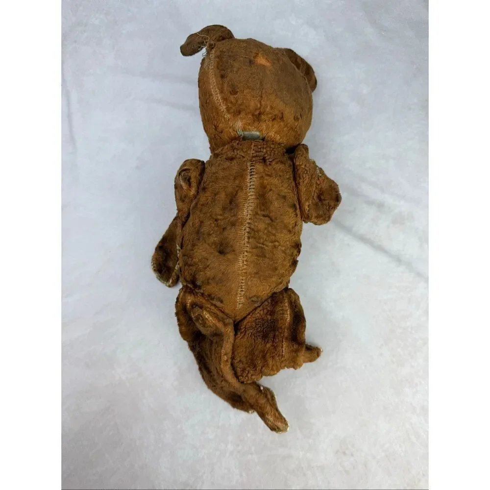 Vintage Antique Teddy Bear Well Loved Moving Limbs
