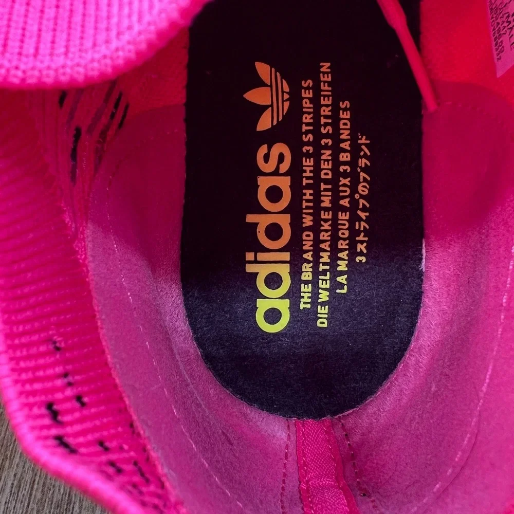 Adidas NMD Racer PK Men's Size 11 Solar Pink Primeknit Boost Sneakers CQ2442