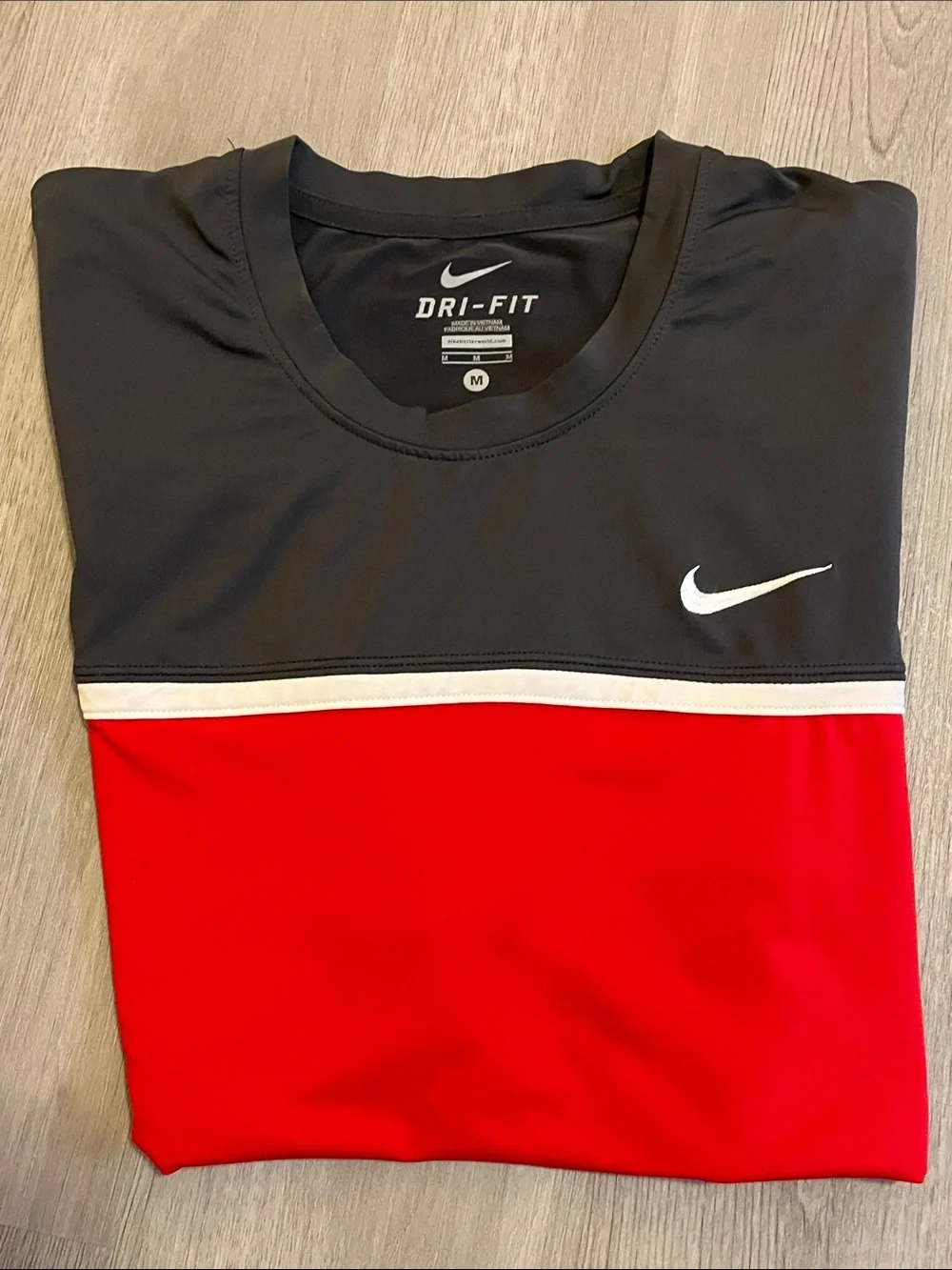 Nike breathable cut fabric