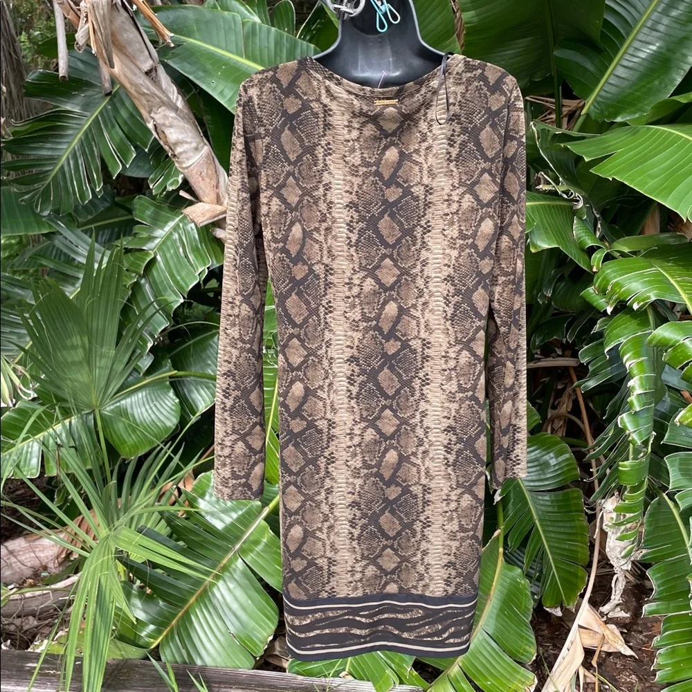 Michael Kors snake print dress