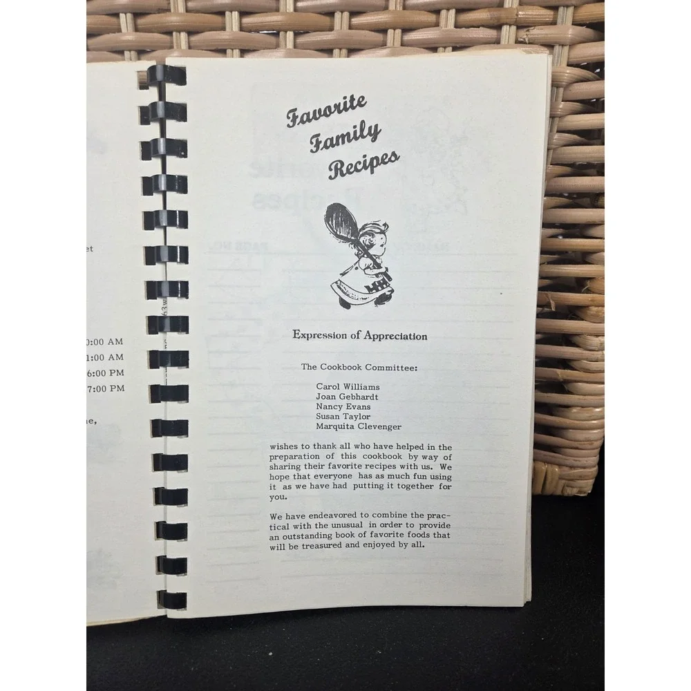 First Assembly Of God Church Cookbook Marion, North Carolina 1987 Local Country‎