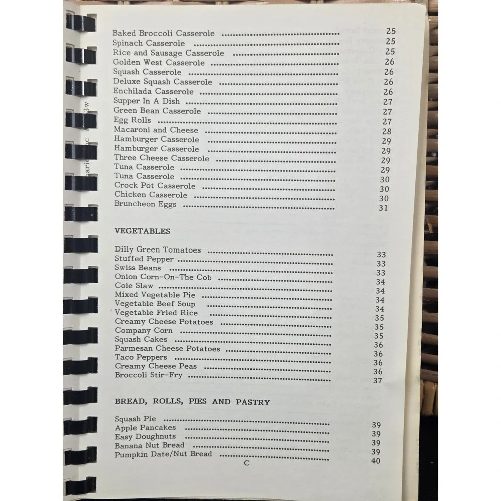 First Assembly Of God Church Cookbook Marion, North Carolina 1987 Local Country‎