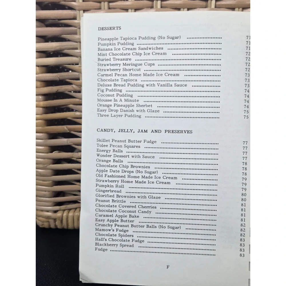 First Assembly Of God Church Cookbook Marion, North Carolina 1987 Local Country‎