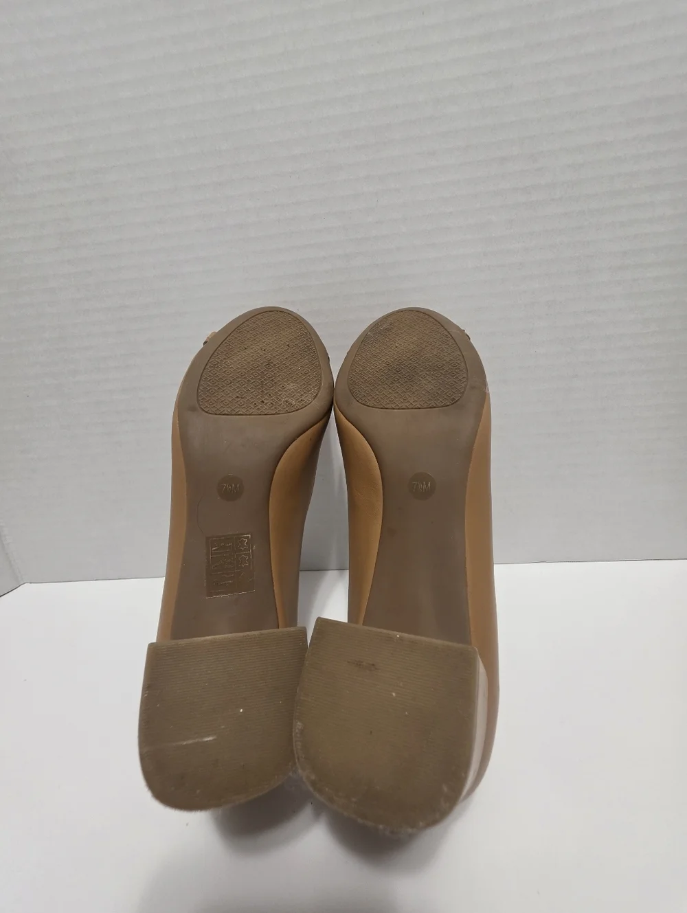 Tory Burch Mini Miller Block Leather Heels Size 7.5