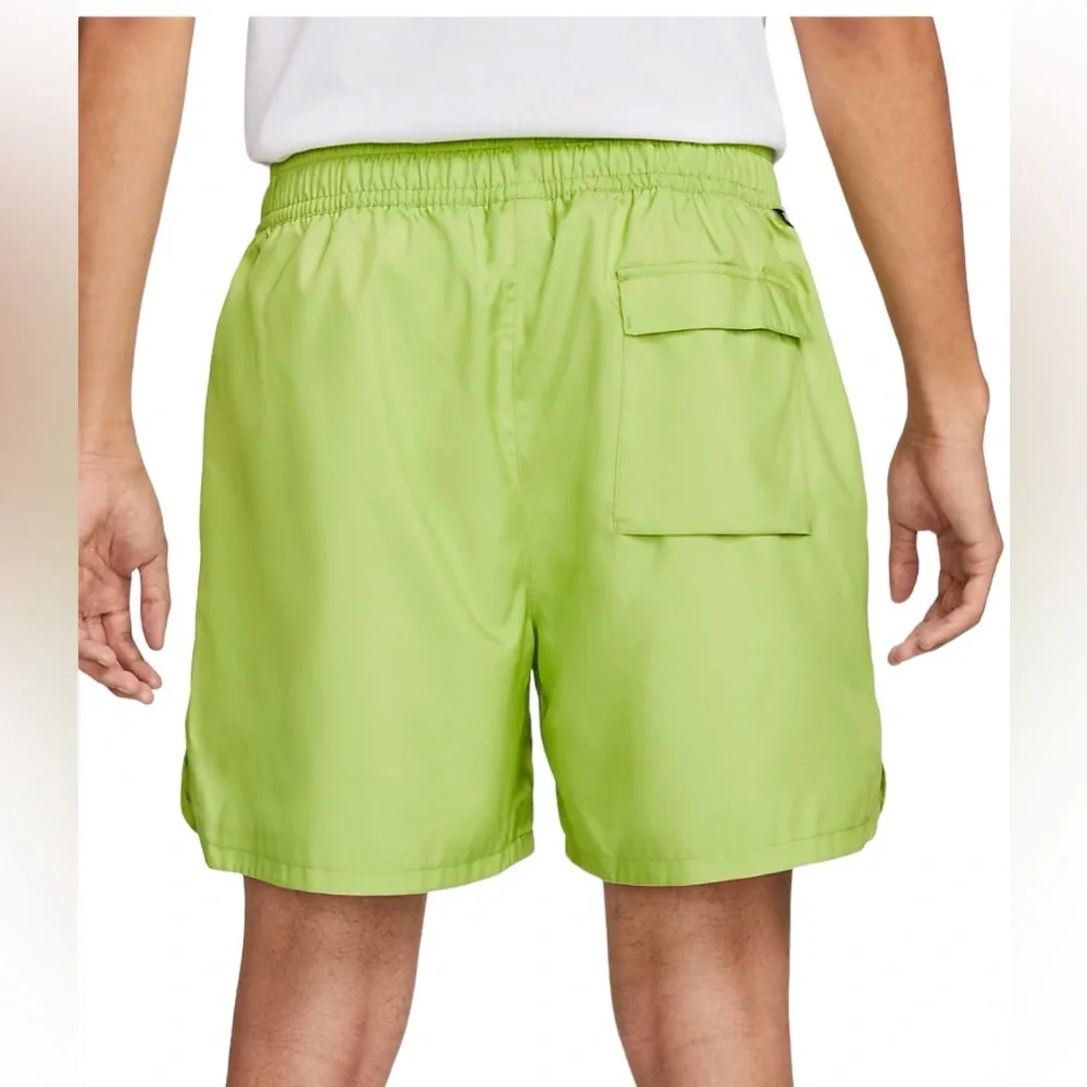 Nike Lined Green Flow Men’s Shorts with Pockets Large