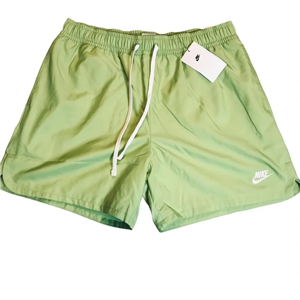 Nike Lined Green Flow Men’s Shorts with Pockets Large