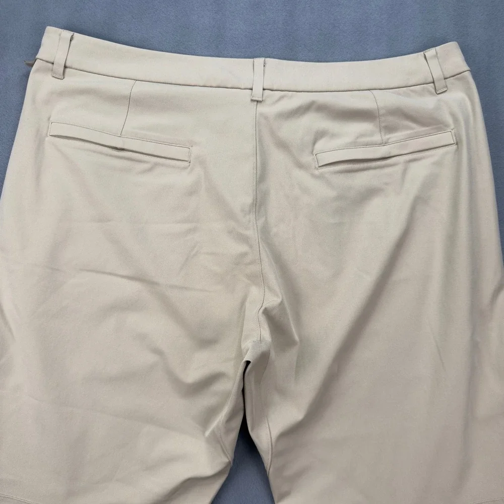 Lululemon Commission Pant Classic Warpstreme Tan Khaki Men 40 Chino Trousers
