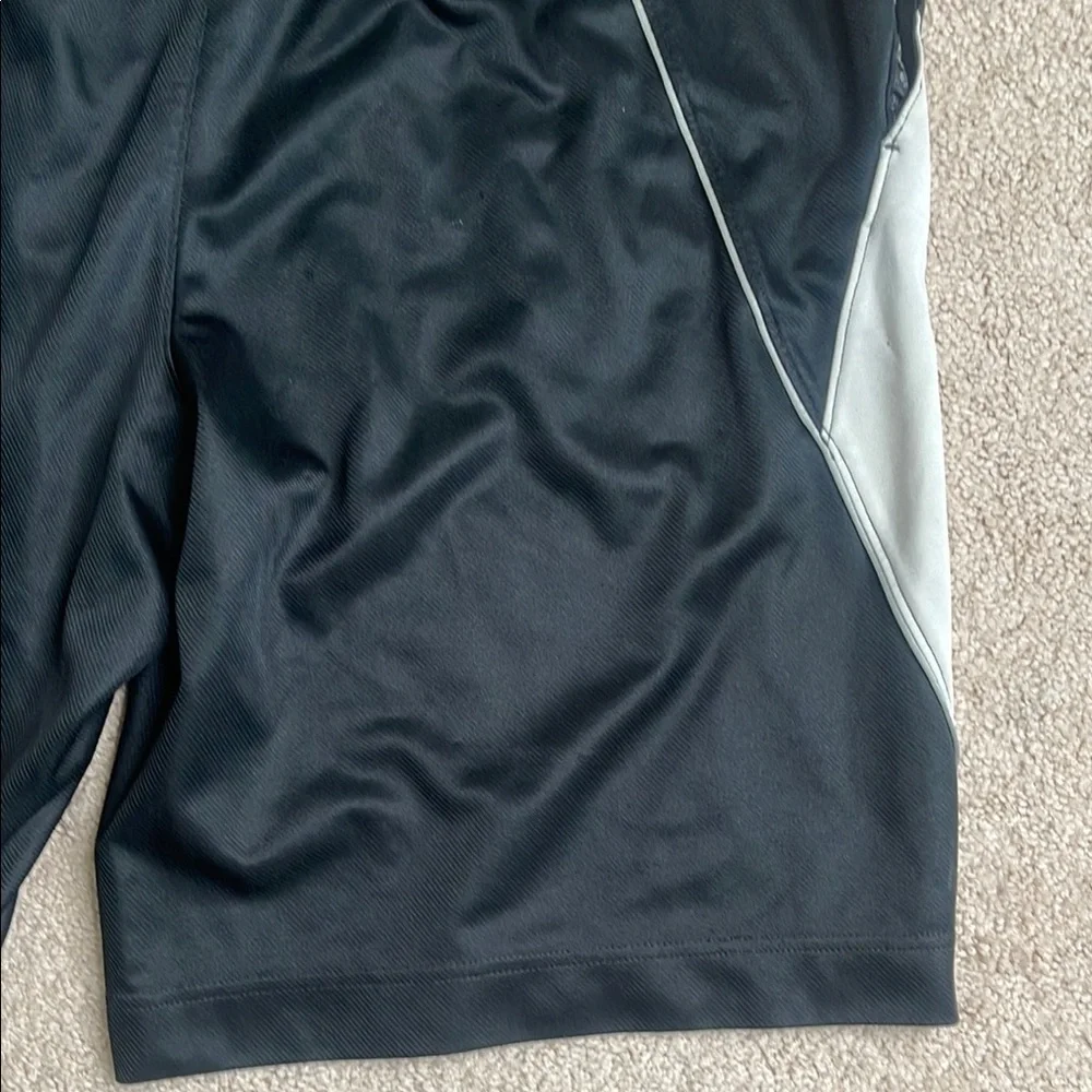 Nike Black and White Athletic Shorts Performance Fit