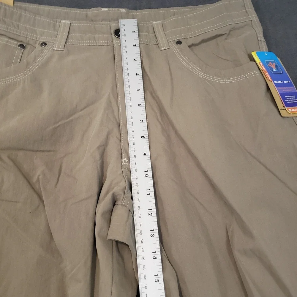 Pacific Trail Pants Mens Size 40 Quick Dry Performance Tan New‎