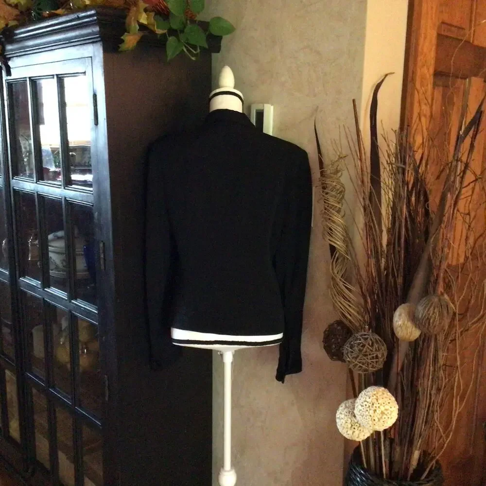 Vintage Louben Black Jacket Sz 10