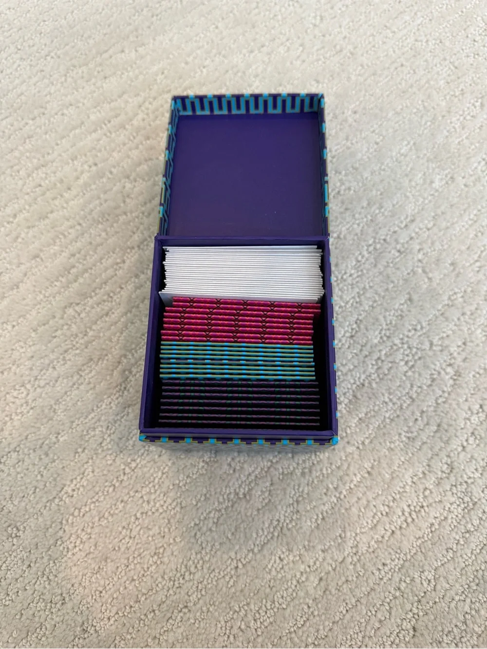 Tory Burch mini note card set of 24 new never used