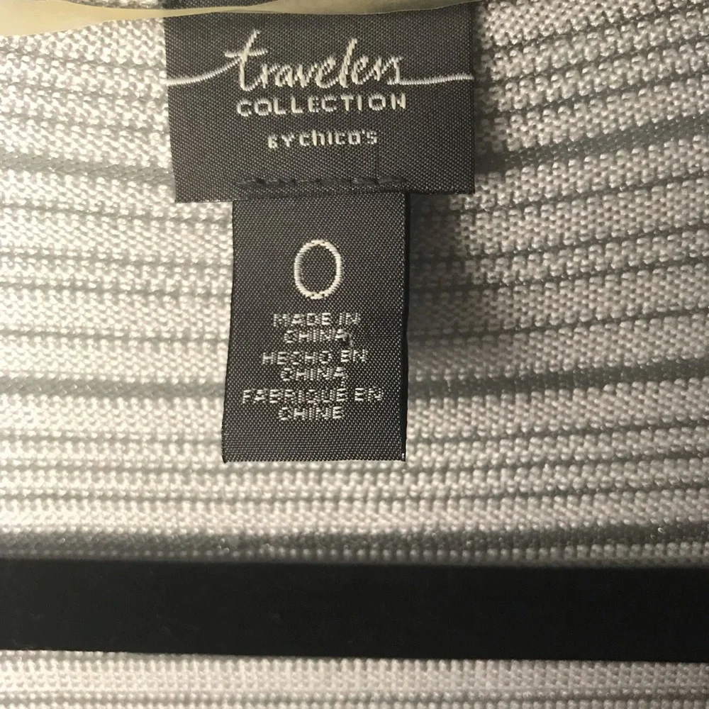 Chicos sheer holes