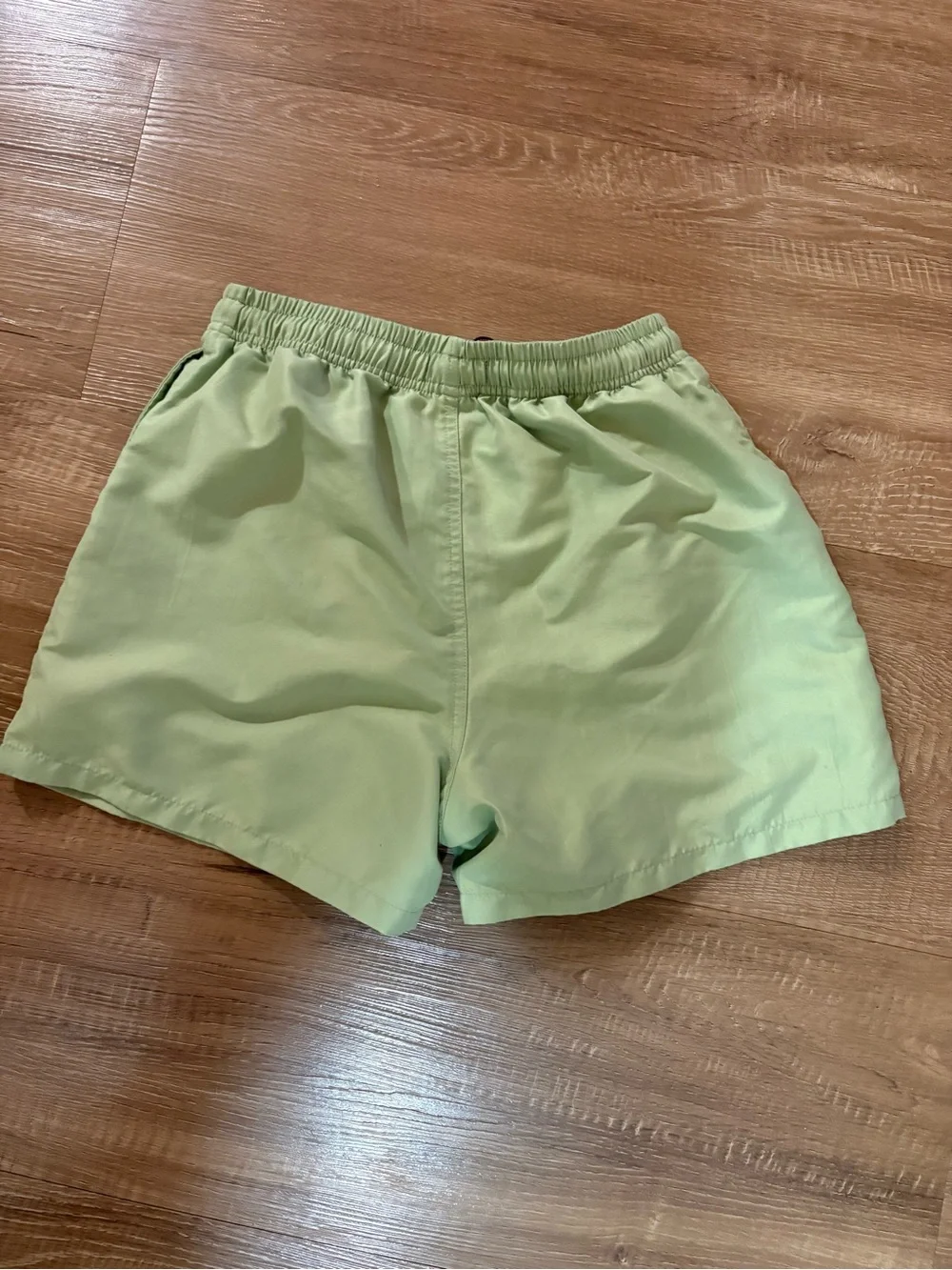 Sergio Rossi Mint Pastel Green Swim Shorts with Contrast Drawcord