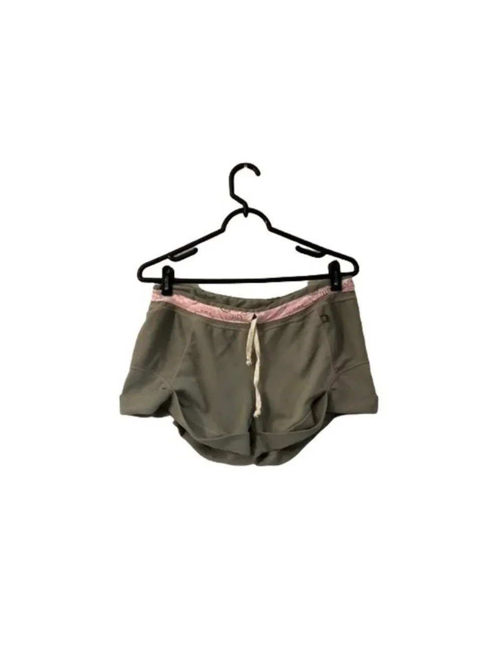 Maaji Womens Lounge Gray Knit Cuffed Shorts Size Medium