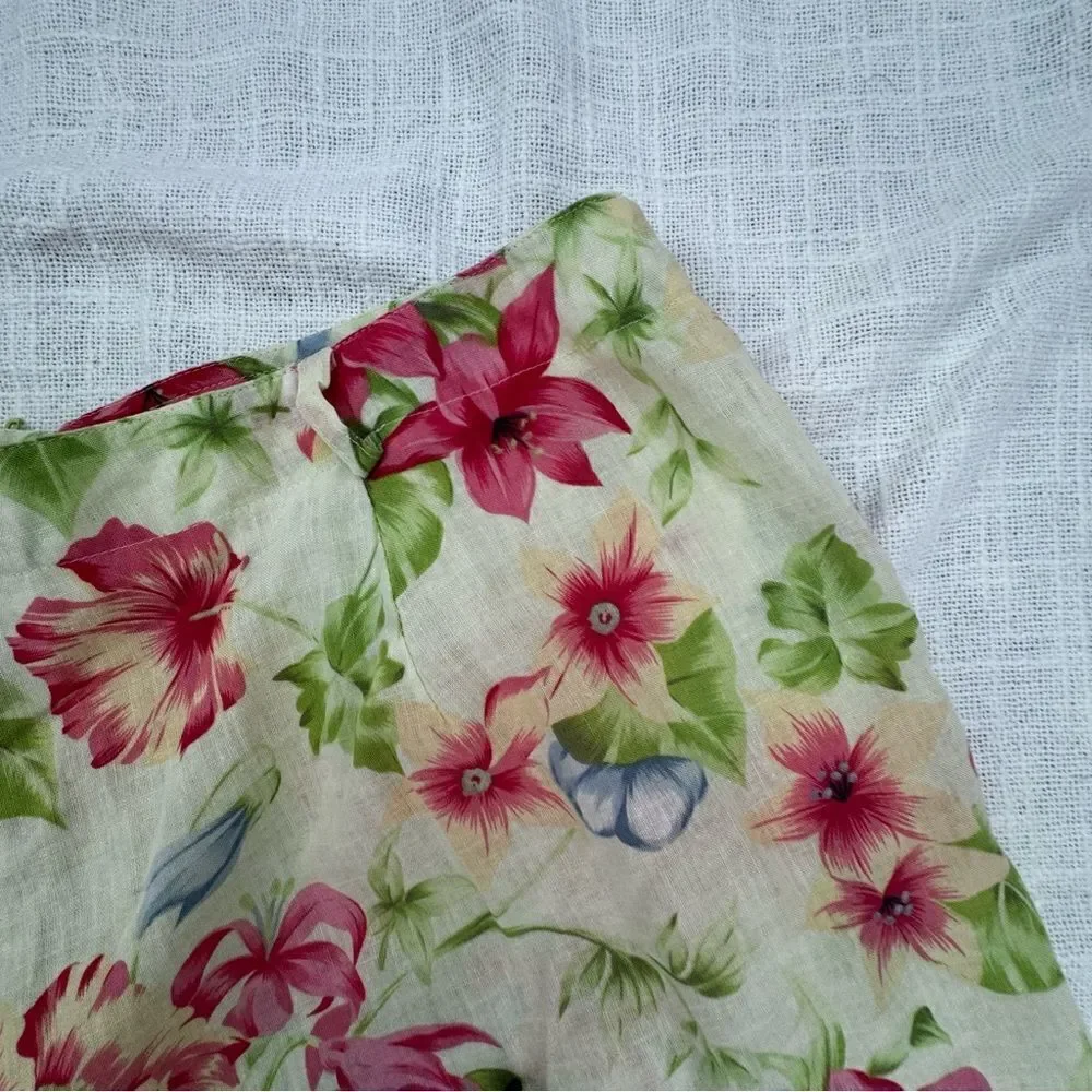 villager floral skort