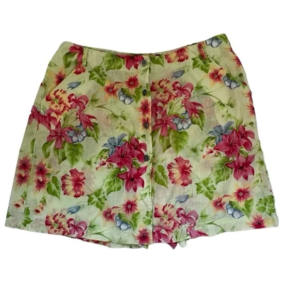 villager floral skort