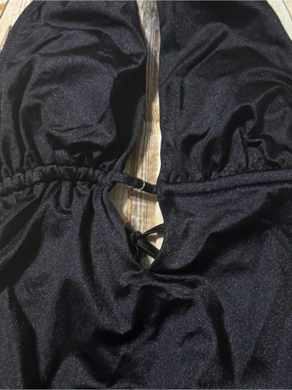 Victorias Secret plunge backless piece