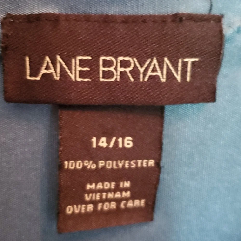 Lane Bryant brand lace cami / blouse size 14