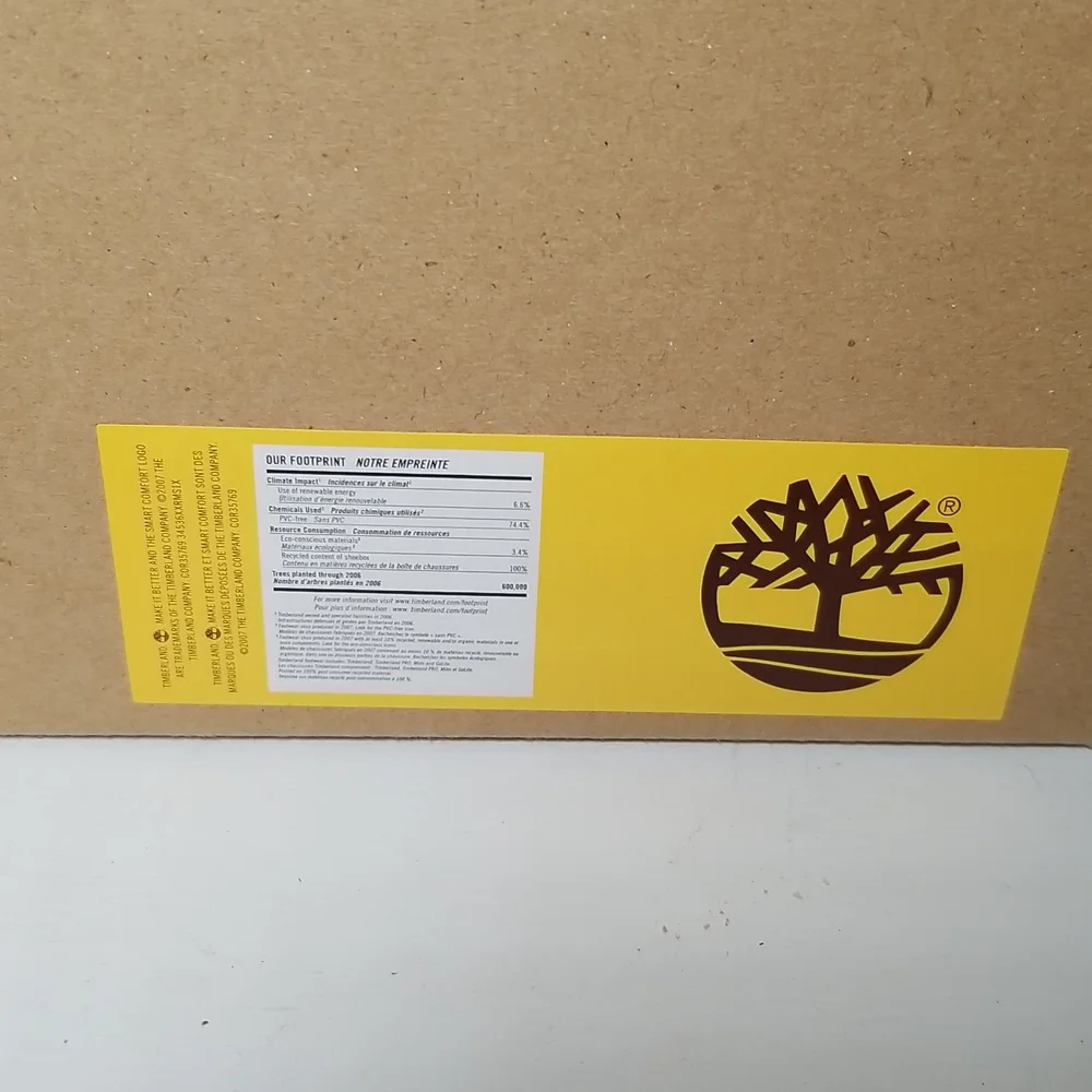 Timberland Toddler Boots Size 6 Wheat color With Shoe Box