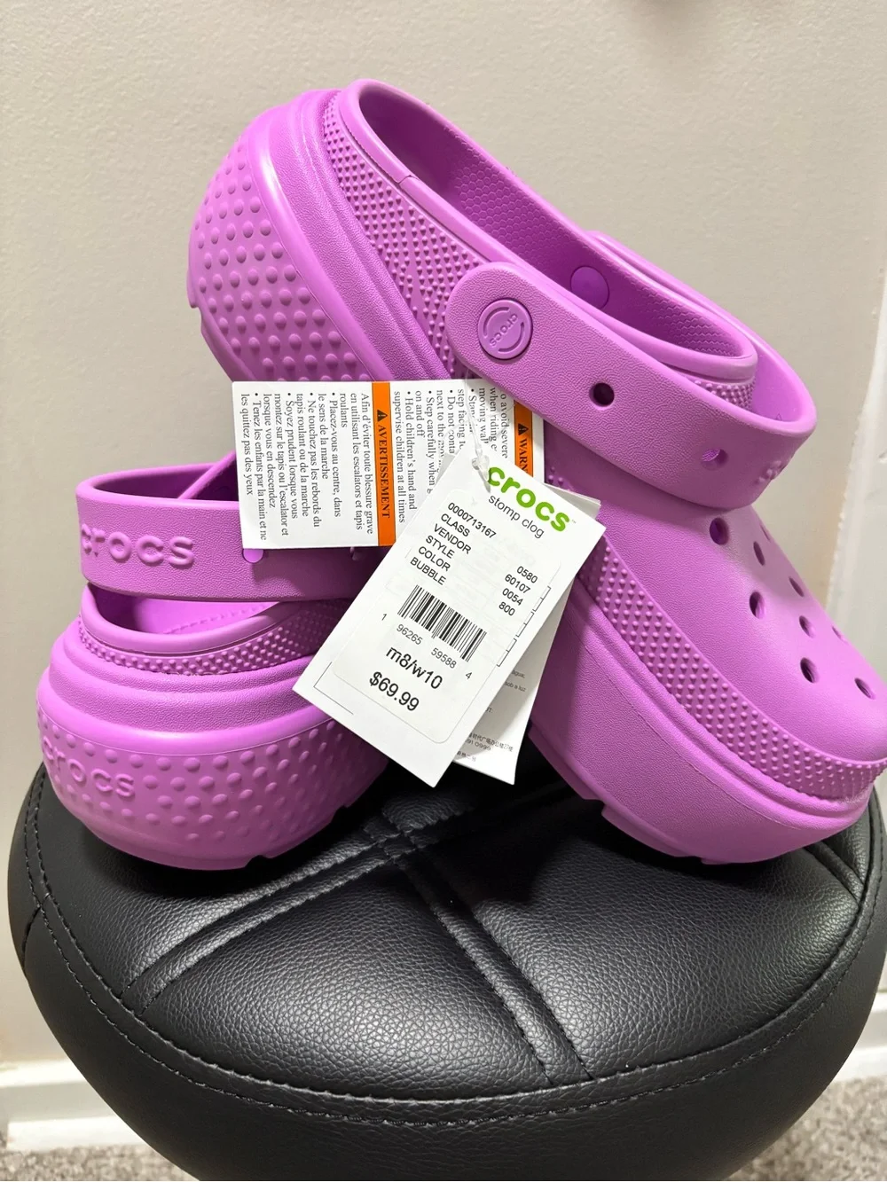 CROCS unisex stomp