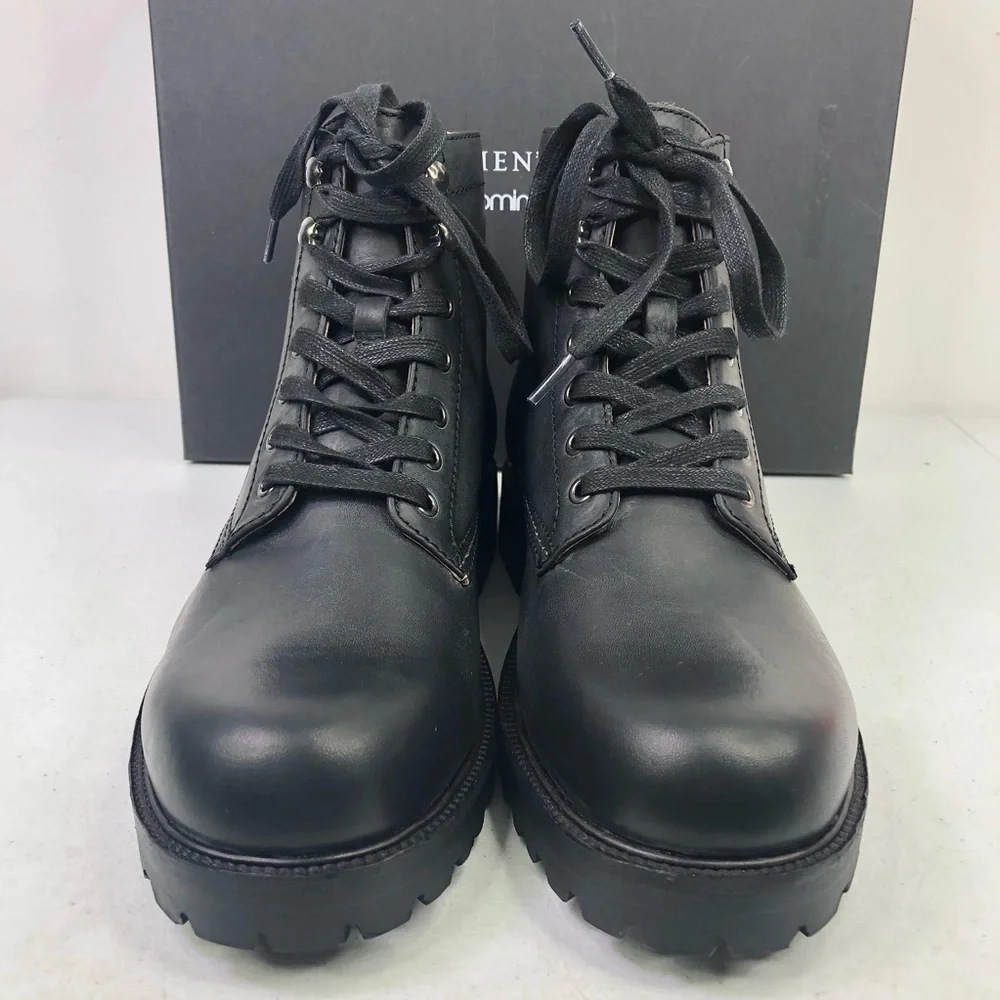 BLOOMINGDALES The Mens Store Leather Lace Up Boots