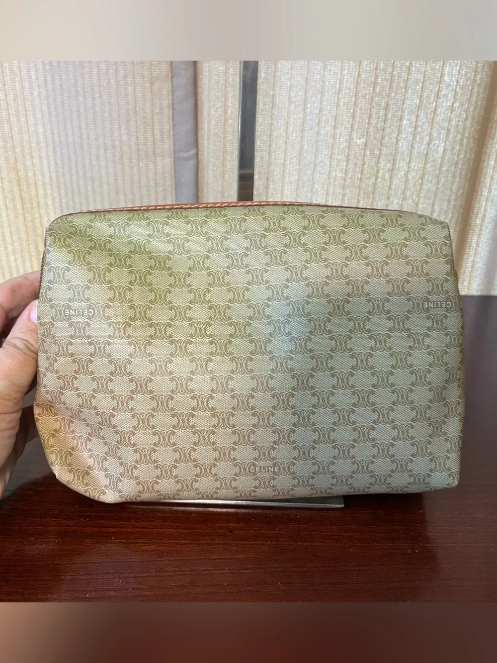 Celine leather signature