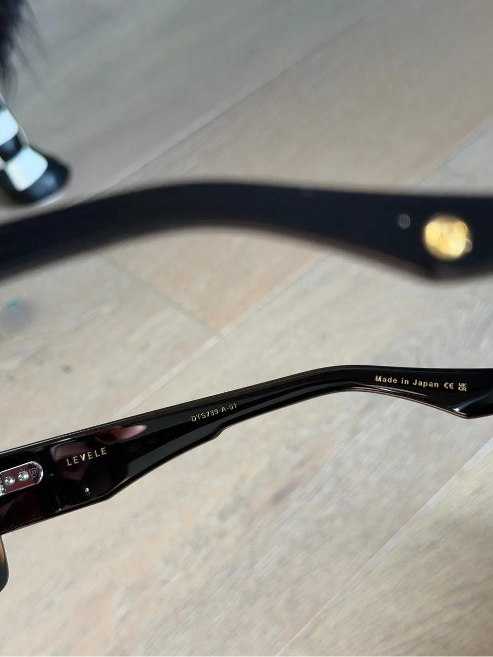 DITA LEVELE Black Unisex Sunglasses