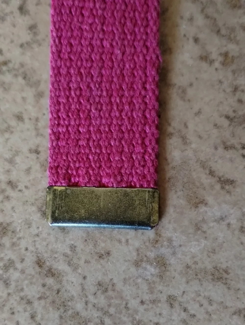 Pink Web Belt