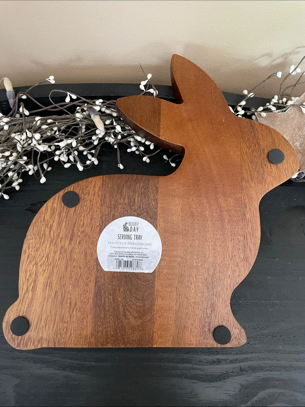 N/A wooden bunny