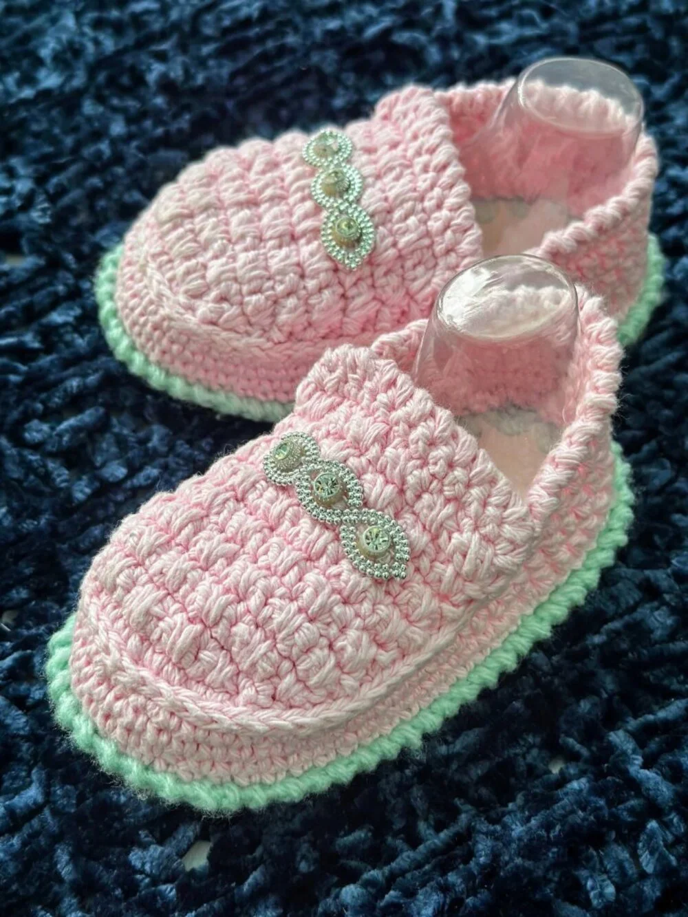 Handmade crochet baby