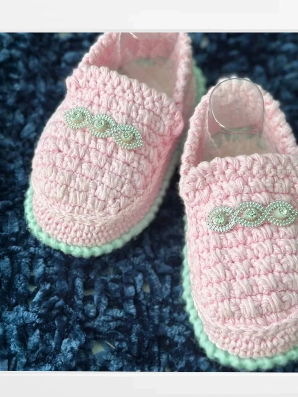 Handmade crochet baby