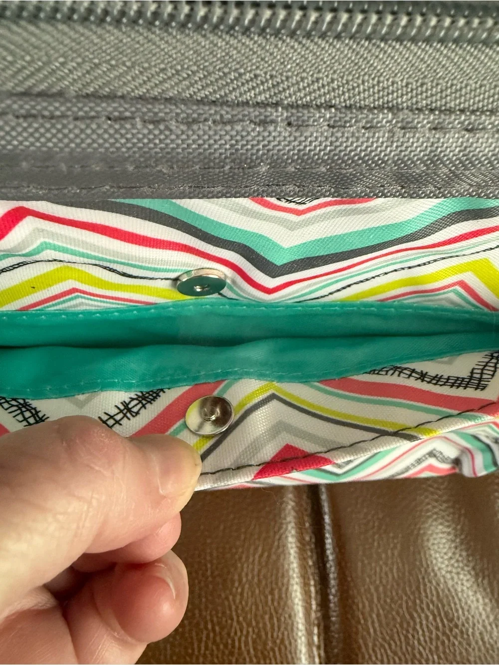 thirty-one largevchevron print
