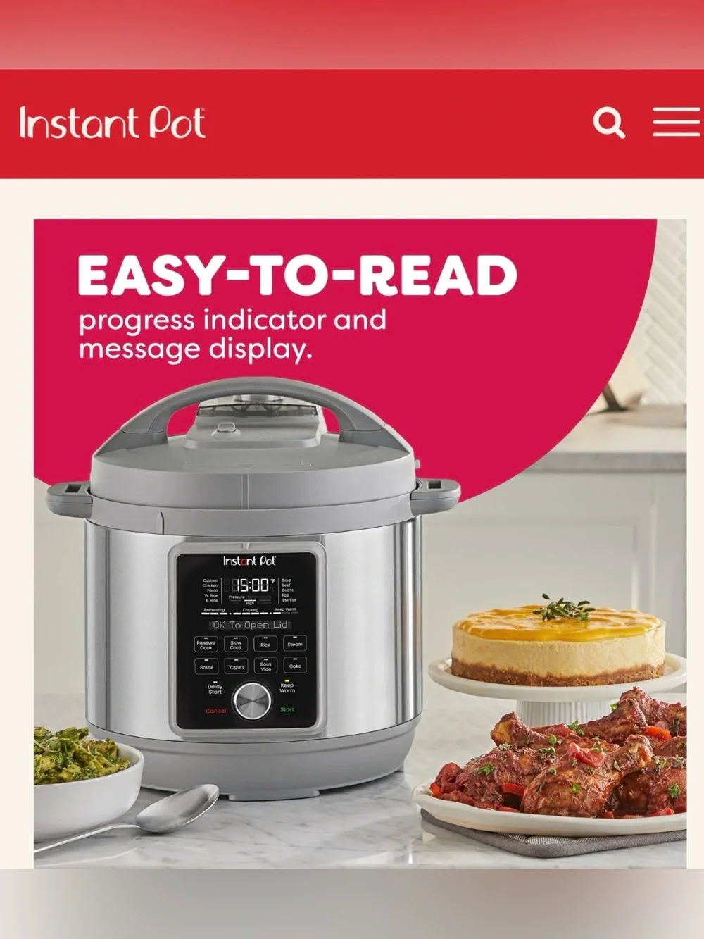 Instant Pot insta pot
