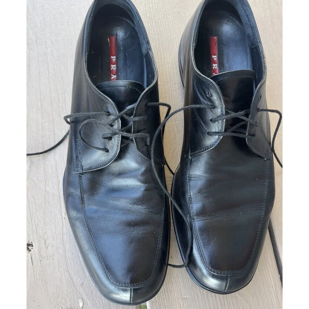 Prada men leather