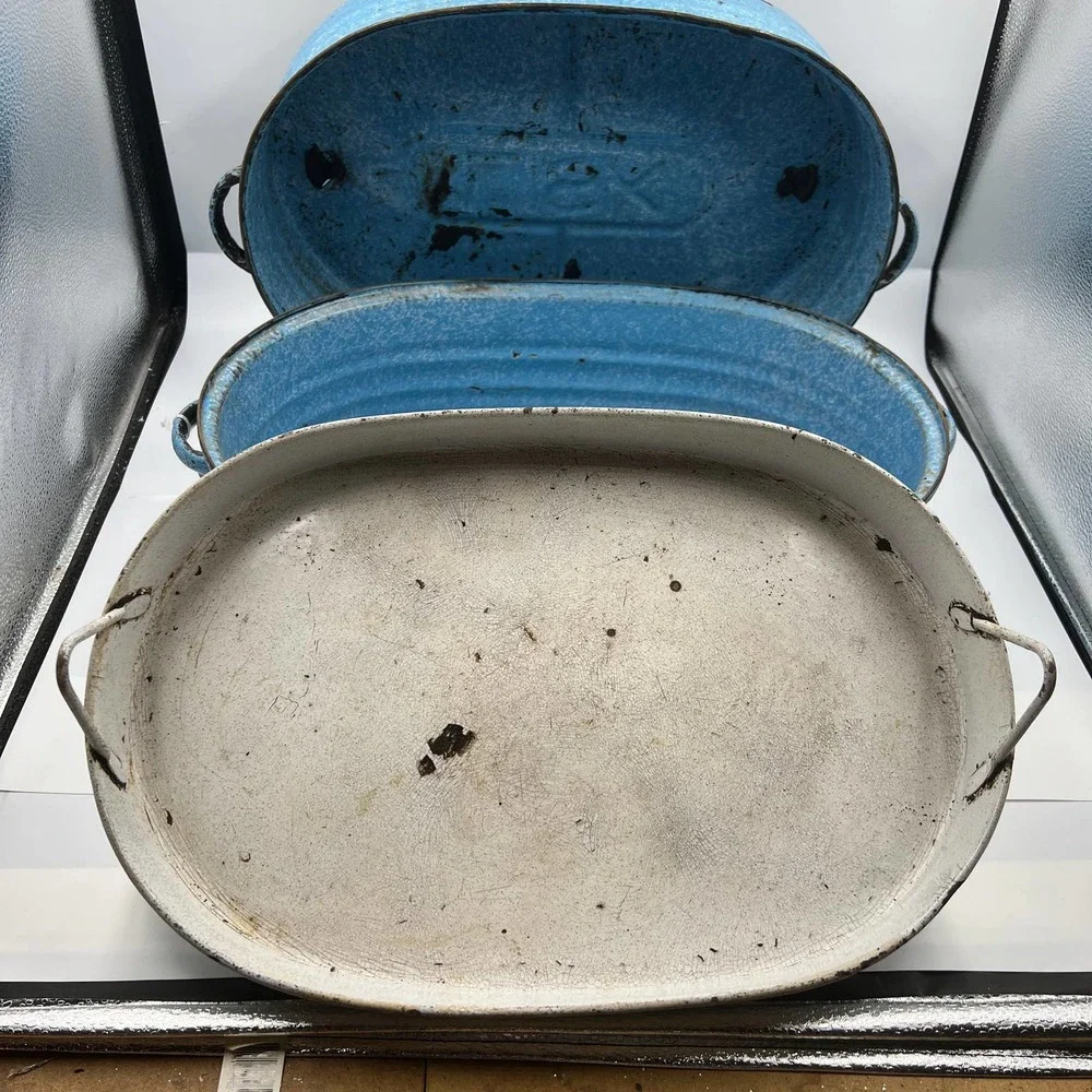 Enamelware tested heavy signs