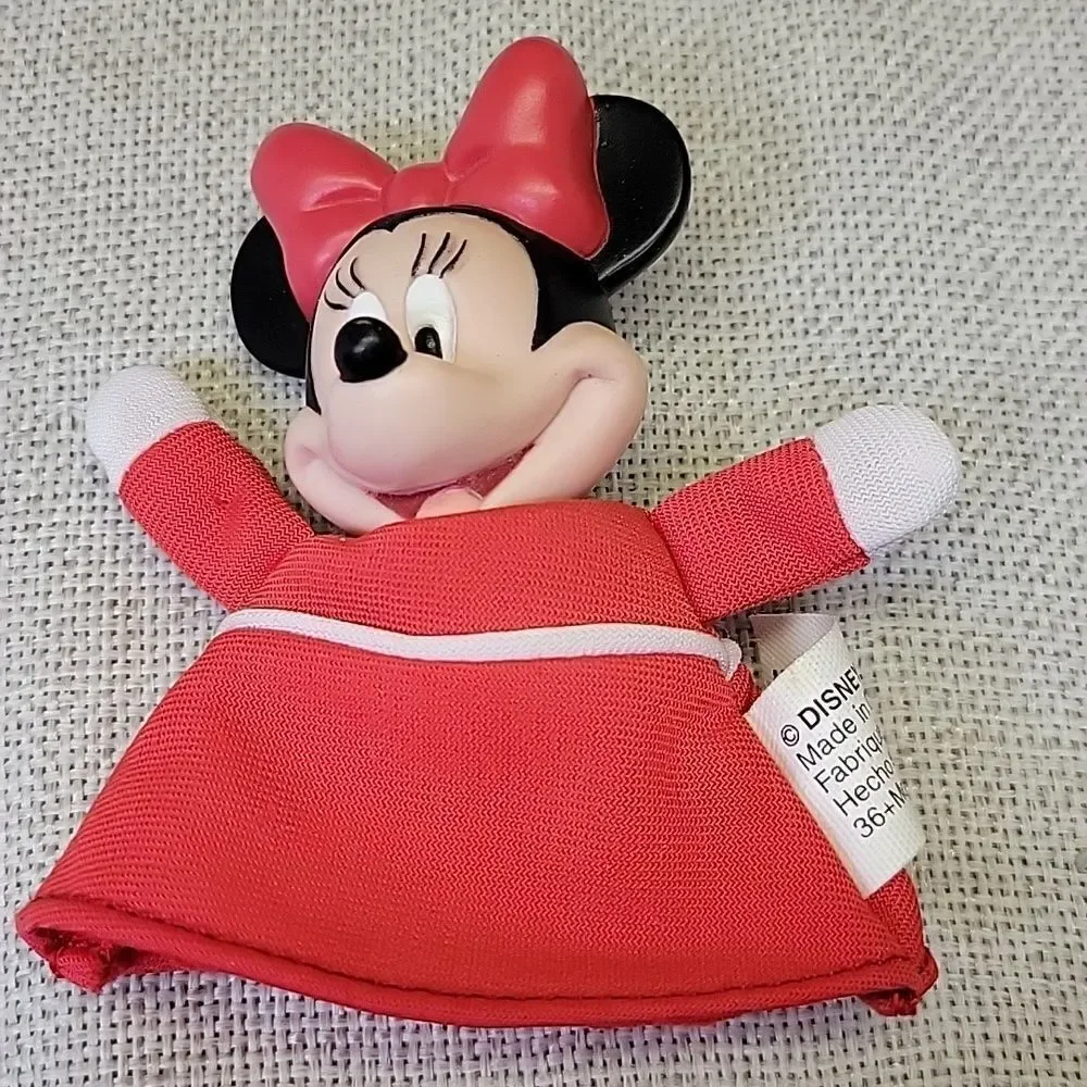 Disney Minnie Mouse‎ Dress up dolls, instruments, finger puppet, ribbon