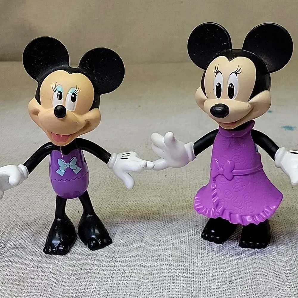 Disney Minnie Mouse‎ Dress up dolls, instruments, finger puppet, ribbon