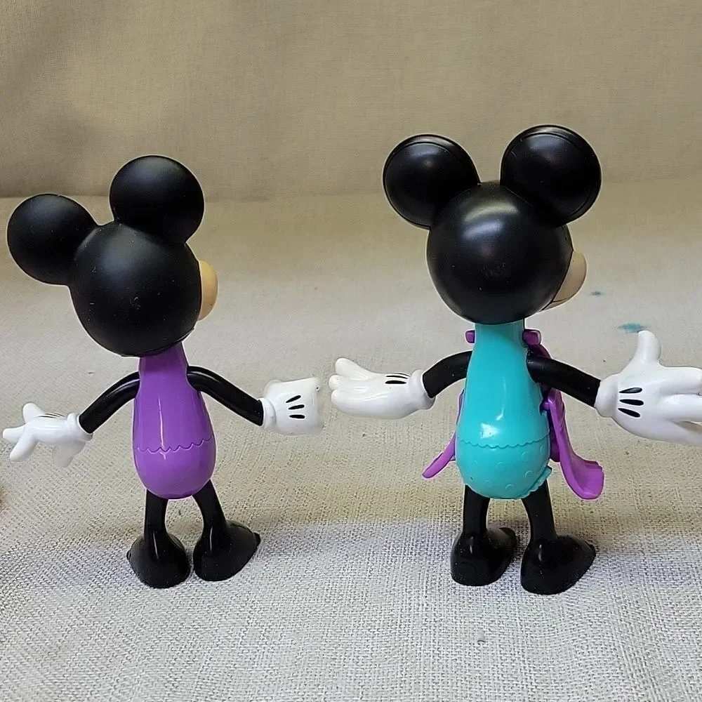 Disney Minnie Mouse‎ Dress up dolls, instruments, finger puppet, ribbon