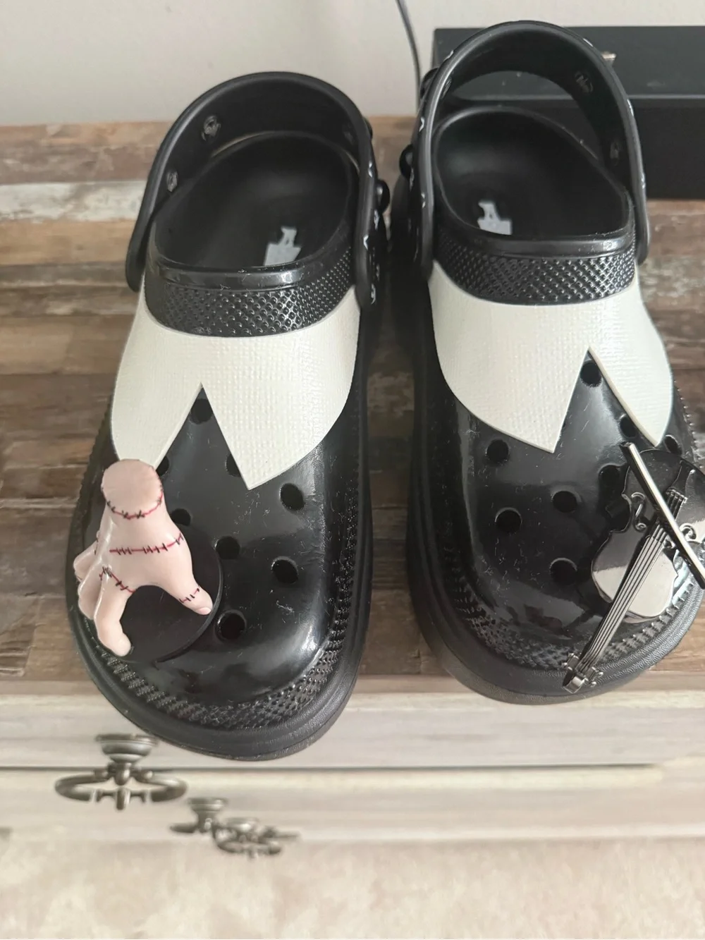 CROCS chunky platform