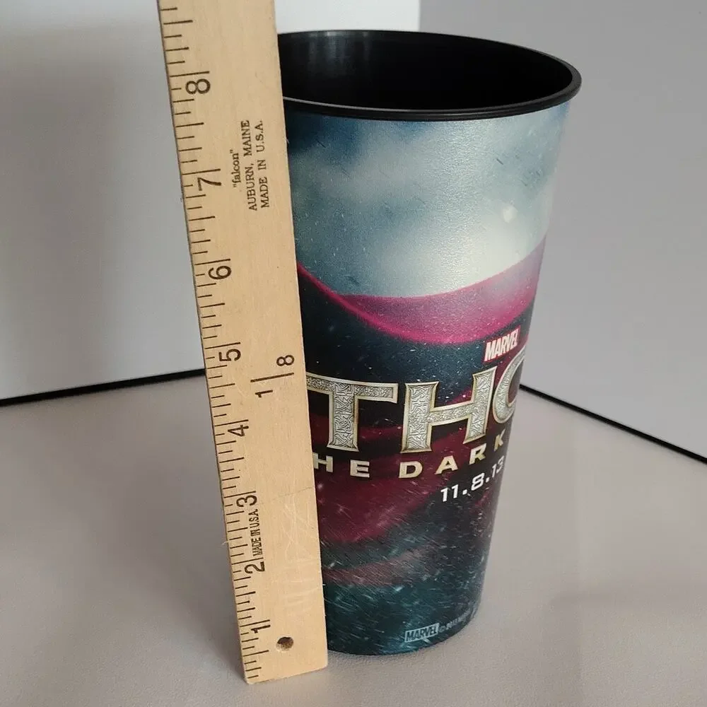 Marvel Thor: The Dark World 2013 44oz Plastic Movie Souvenir Cup Original